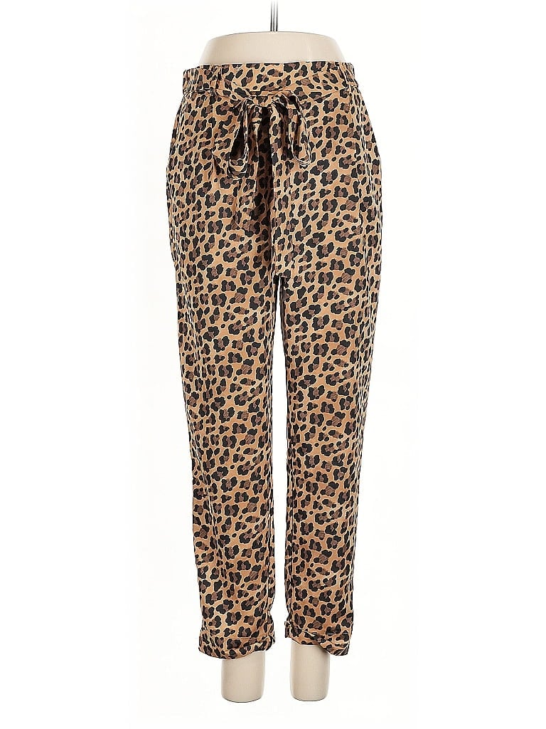 Pre-owned Mi Ami Casual Pants In Gold