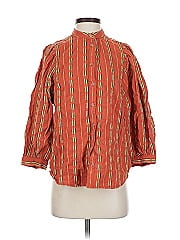 Pilcro 3/4 Sleeve Button Down Shirt