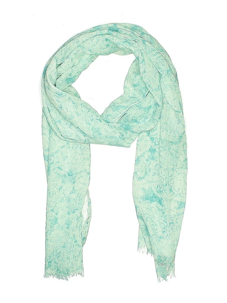 Pre-owned Unbranded Scarf In Blue
