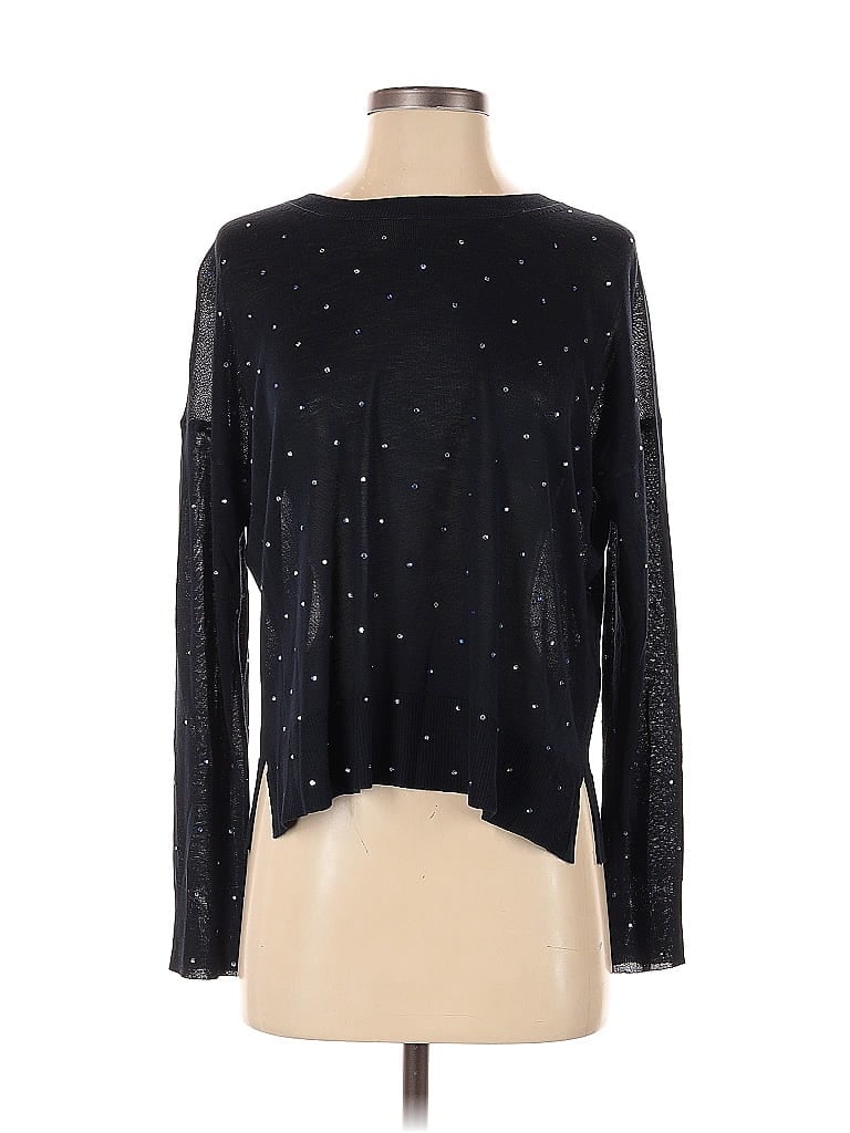 Pre-owned Zara Pullover Sweater In Black