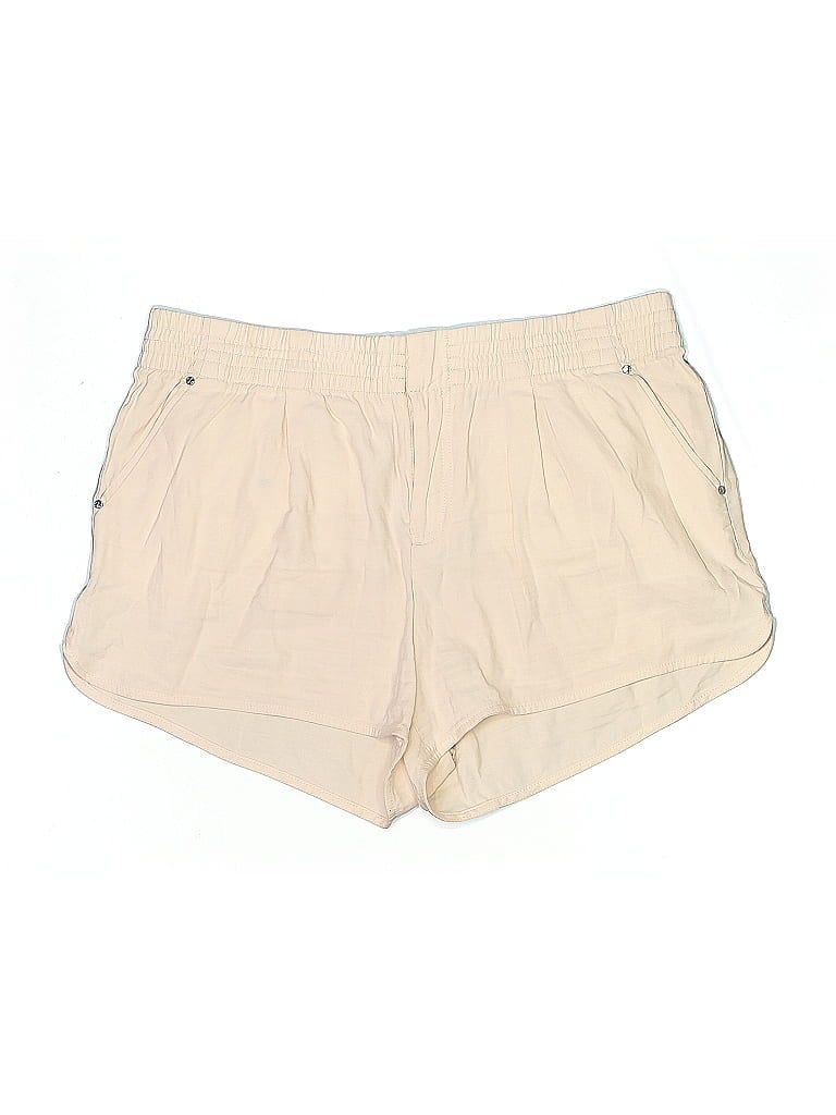 Pre-owned Calvin Klein Khaki Shorts In Pink