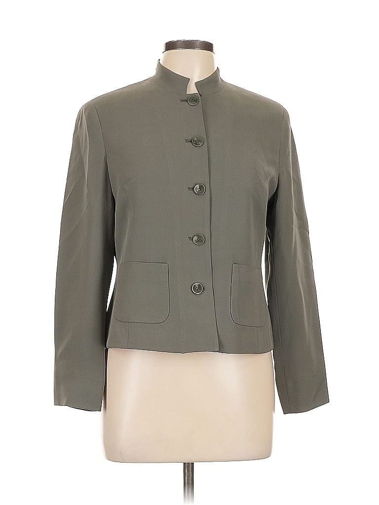 Click to view more detailed imagery on our partner's website Pre-owned Charter Club Jacket In Gray