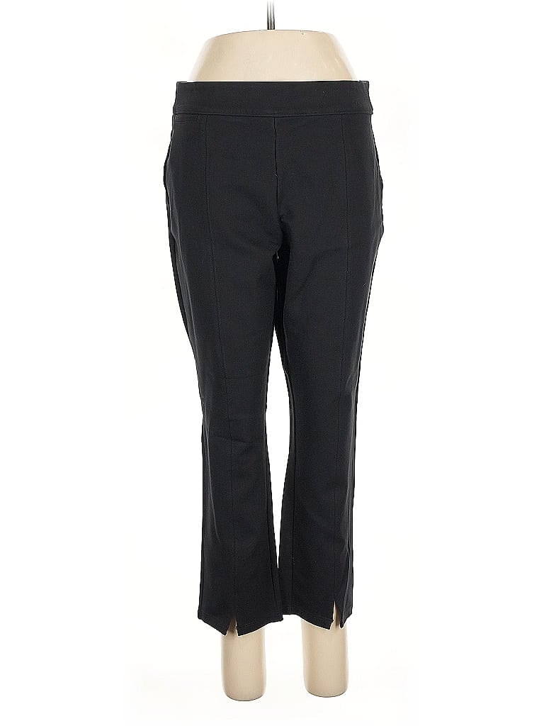Pre-owned Soft Surroundings Dress Pants In Black