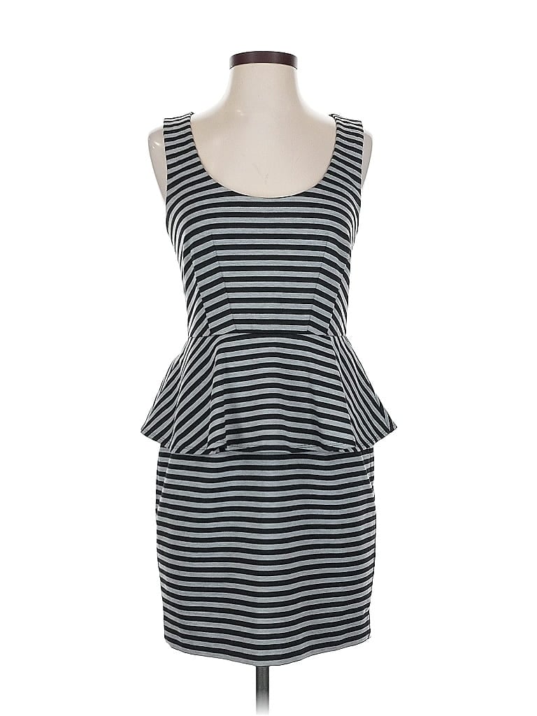 Pre-owned Ann Taylor Casual Dress In Gray