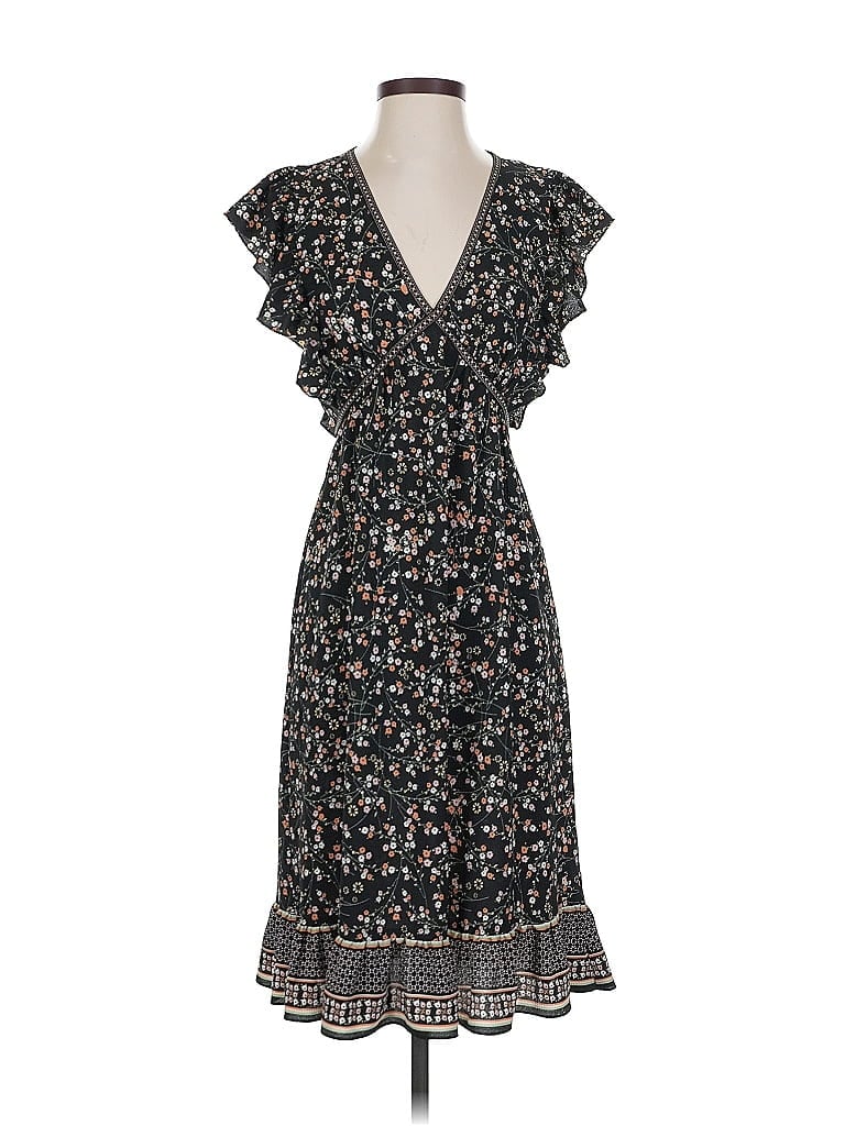 Pre-owned Max Studio Casual Dress In Black