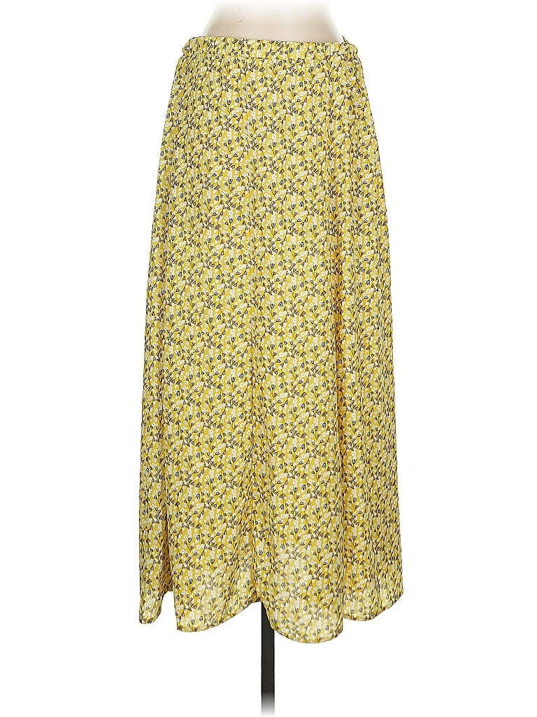 Pre-owned Max Studio Casual Skirt In Yellow