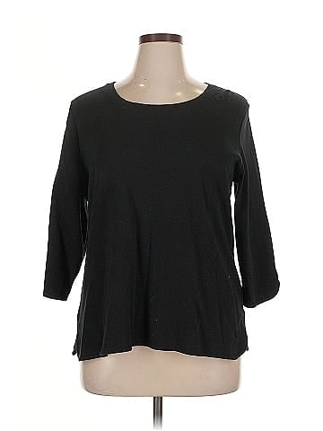 Isaac Mizrahi LIVE! 3/4 Sleeve T-Shirt (view 1)