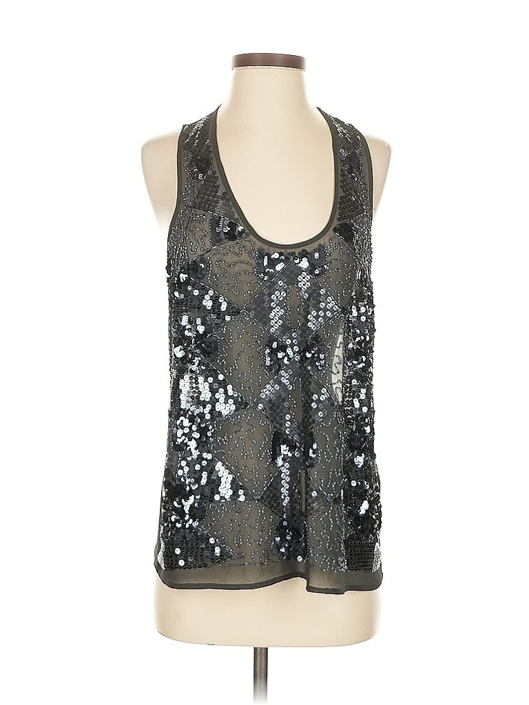 ROBBI & NIKKI Pre-owned Sleeveless Blouse In Silver