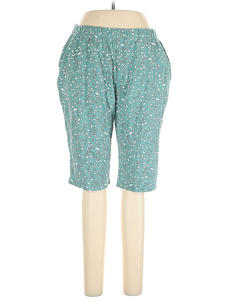 Pre-owned Lands' End Casual Pants In Blue