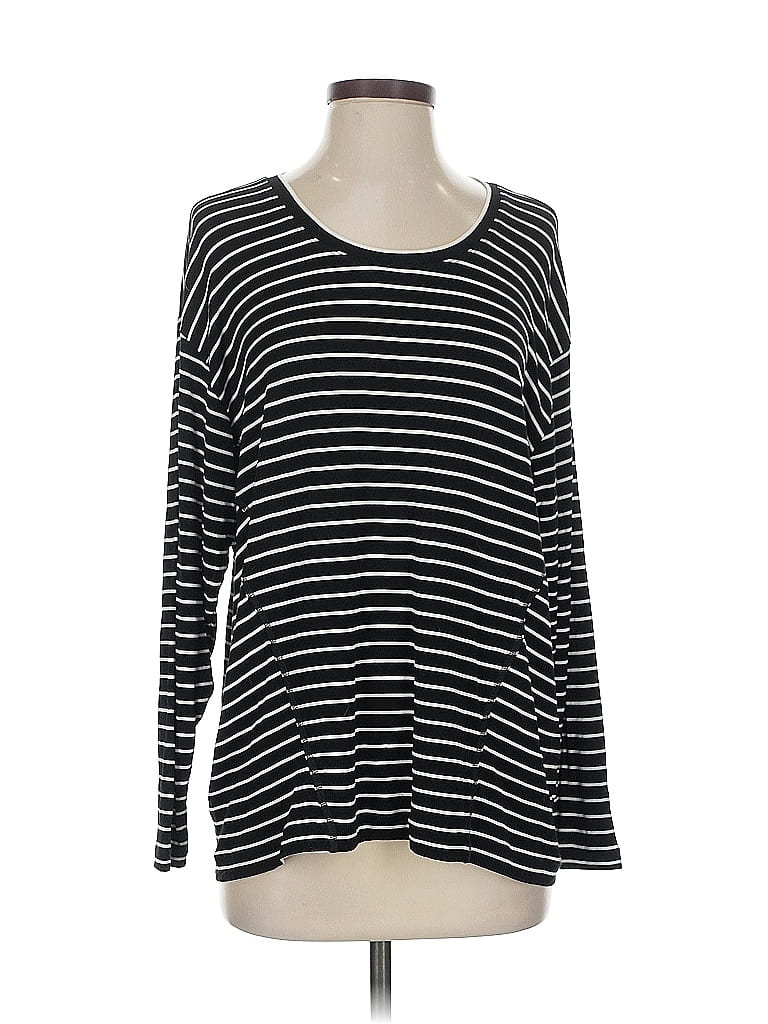 Pre-owned Cabi Long Sleeve T-shirt In Black