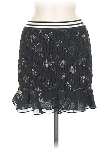 For Love & Lemons Silk Skirt (view 1)