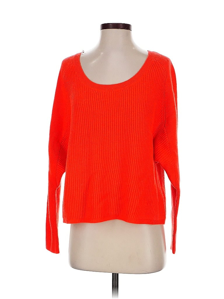 Pre-owned Victoria's Secret Pullover Sweater In Orange