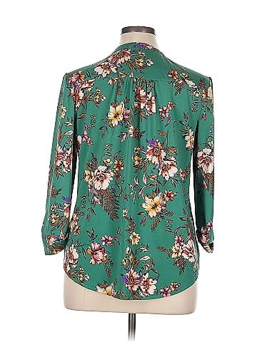 Roz & Ali 3/4 Sleeve Blouse (view 2)