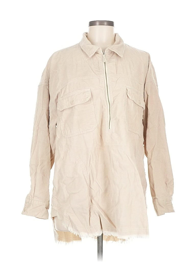 Pre-owned Offline By Aerie Trenchcoat In Brown