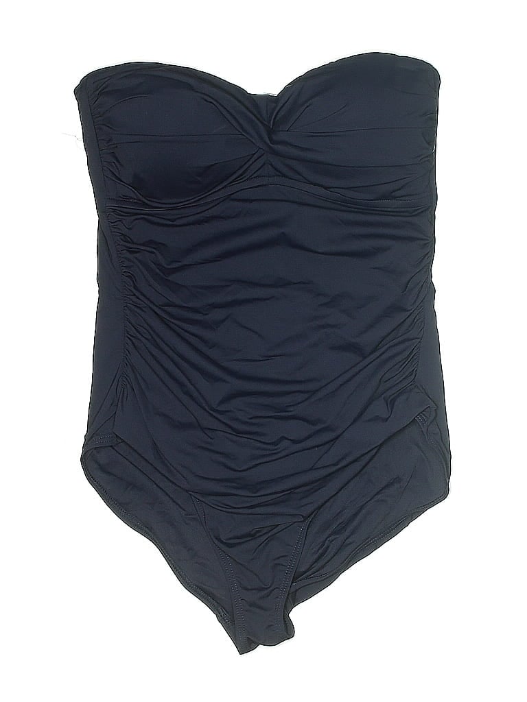 Pre-owned Anne Cole One Piece Swimsuit In Blue