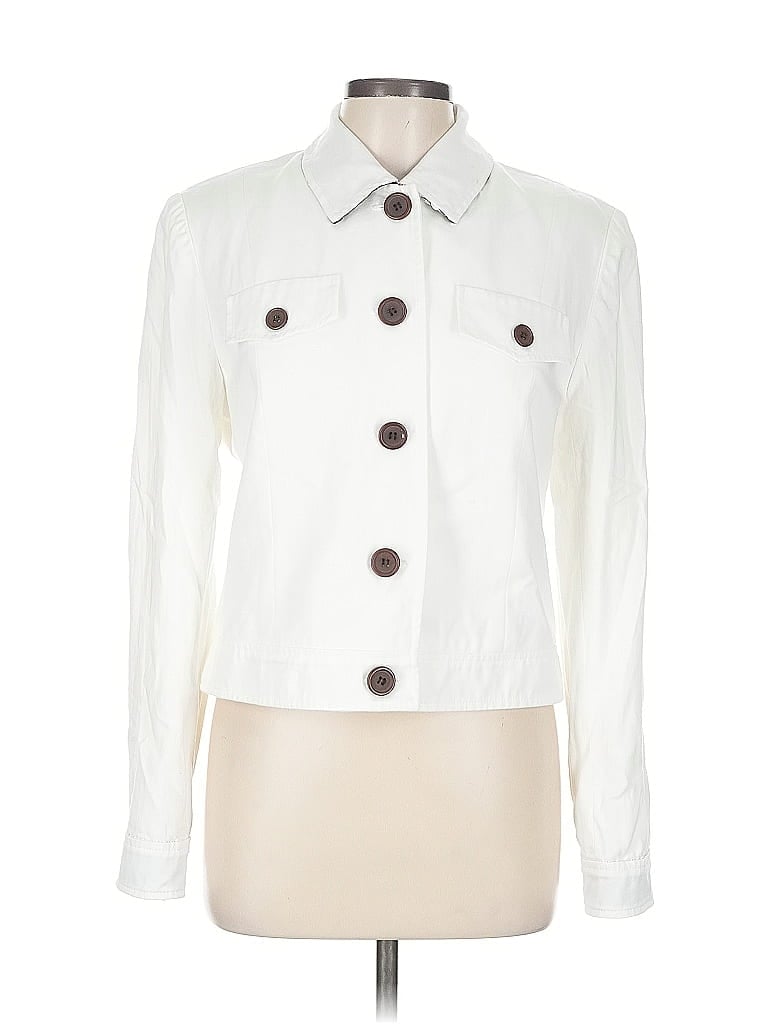 Click to view more detailed imagery on our partner's website Pre-owned Neiman Marcus Jacket In White