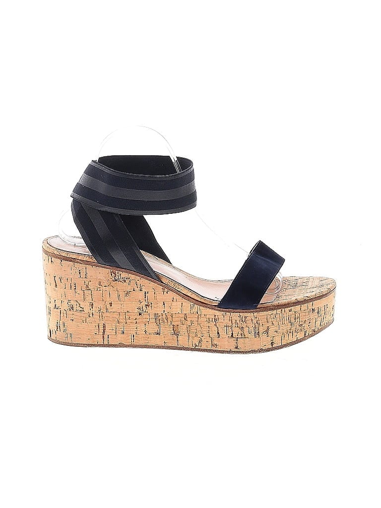 Pre-owned Gianvito Rossi Wedges In Blue