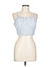 Forever 21 100% Polyester Blue Sleeveless Blouse Size L - photo 1