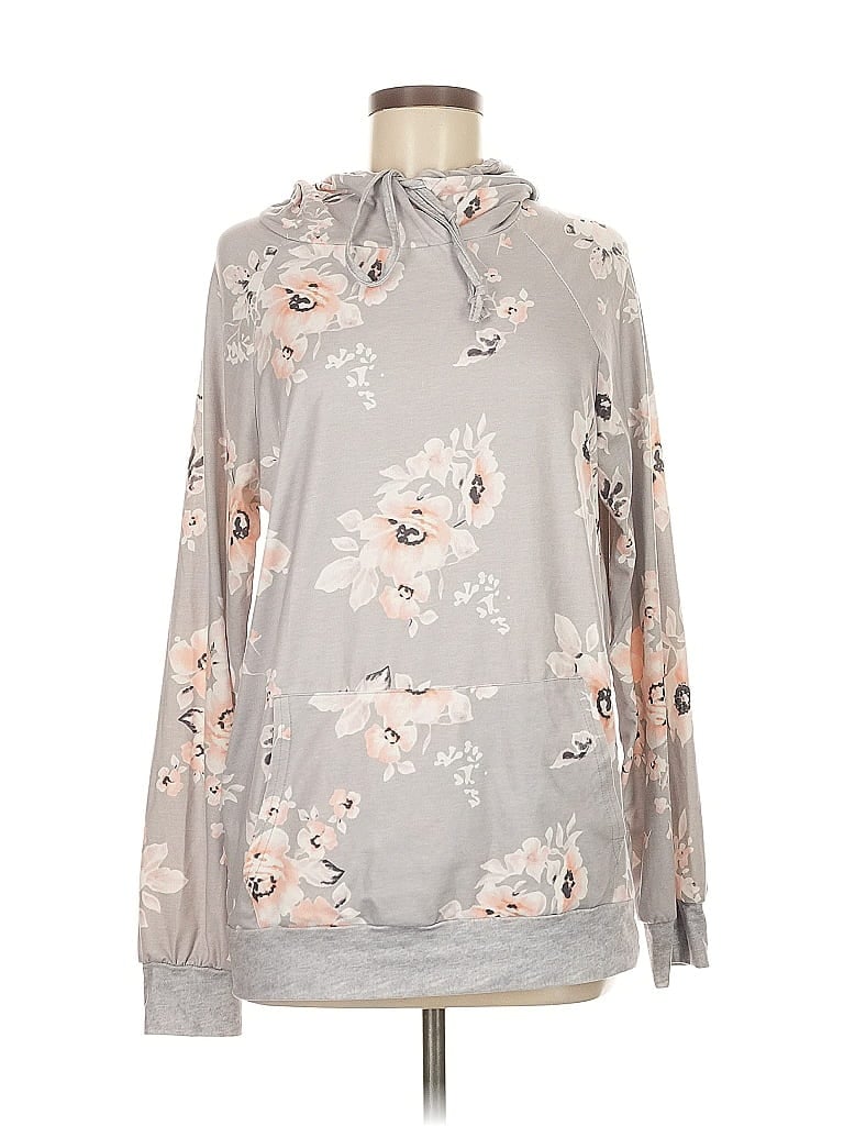 ANGASHION Pre-owned Sweatshirt In Gray