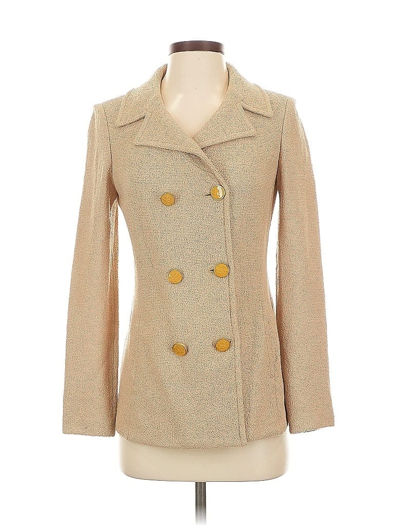 Pre-owned St John Coat In Brown