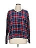 Nautica Plaid Blue Pullover Sweater Size XL - photo 1