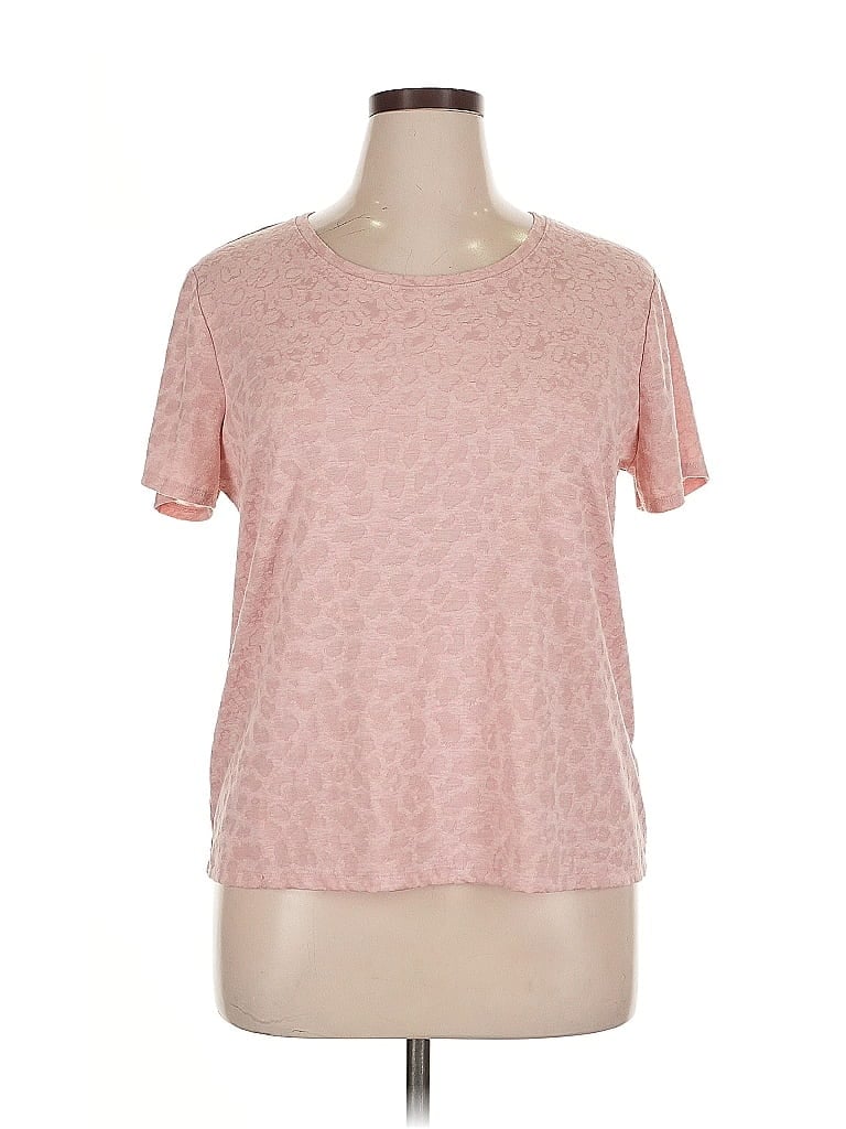 SIMPLY VERA VERA WANG Pre-owned Short Sleeve T-shirt In Pink