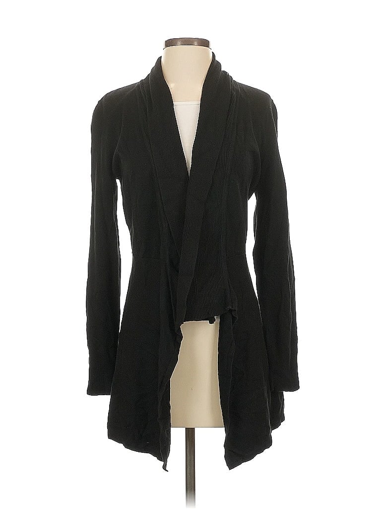 Pre-owned White House Black Market Kimono In Black