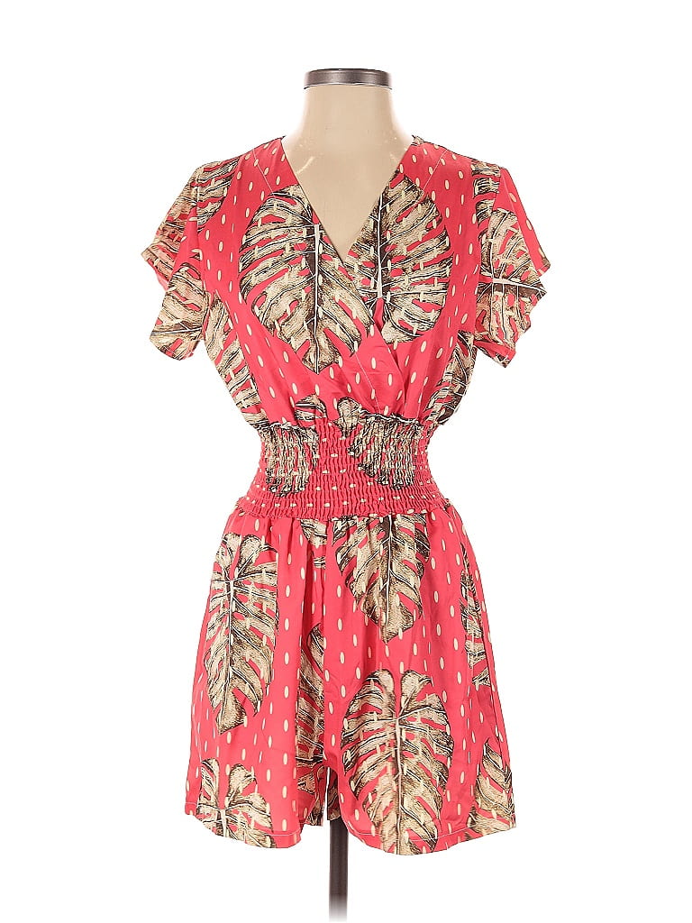 Pre-owned Unbranded Romper In Red