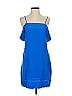 BCBGMAXAZRIA 100% Silk Solid Blue Cocktail Dress Size XS - photo 1