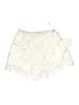 Avantlook 100% Polyester Paisley Ivory White Shorts Size M - photo 1