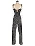 Blue Life 100% Polyester Tweed Gray Black Jumpsuit Size XS - photo 2