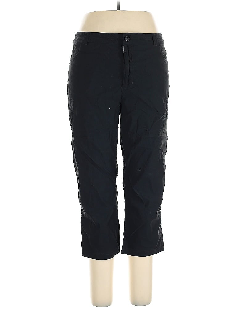 Pre-owned Eddie Bauer Casual Pants In Black