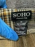 Soho Plaid Brown Casual Pants Size M - photo 3