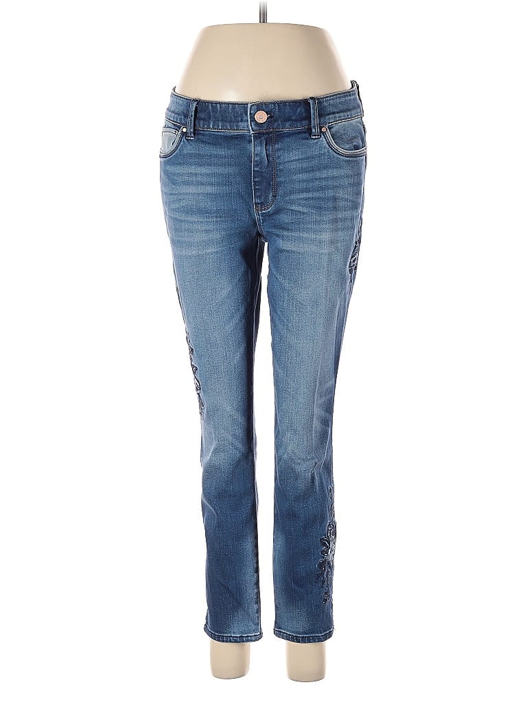 Pre-owned White House Black Market Jeans In Blue