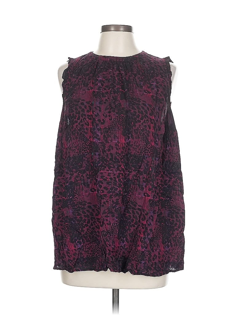 TORRID Pre-owned Sleeveless Blouse In Purple