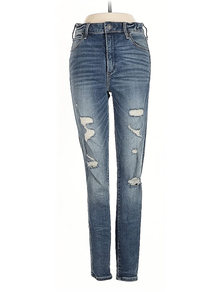 Pre-owned Abercrombie & Fitch Jeans In Blue