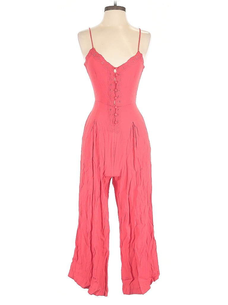 Pre-owned Free People Jumpsuit In Red