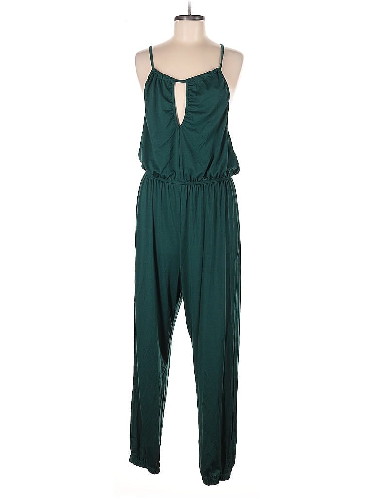 Pre-owned Shein Jumpsuit In Green