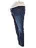 Ingrid + Isabel Color Block Blue Jeggings Size 4 (SM) Maternity - photo 1