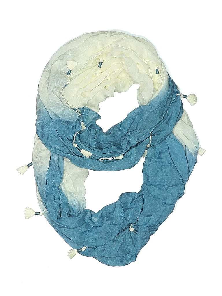 Pre-owned Unbranded Scarf In Blue