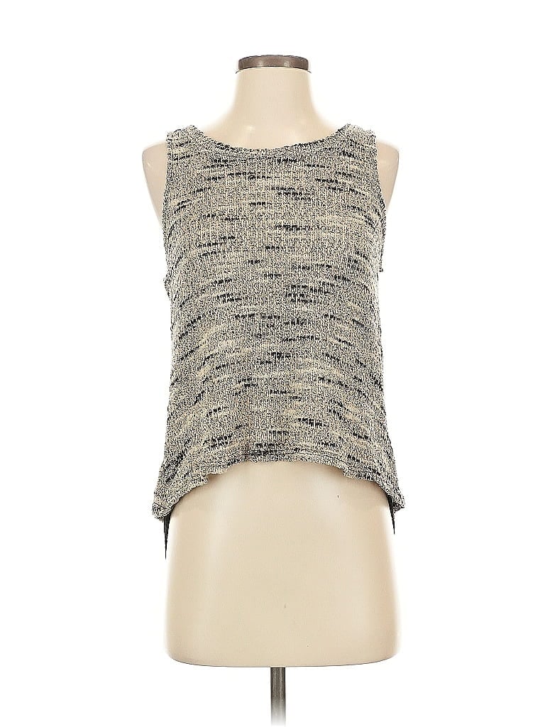 Pre-owned Vince Camuto Pullover Sweater In Gray