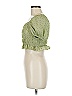 Polly 100% Polyester Green Sleeveless Blouse Size 6 - photo 5