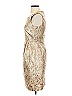 Alex Marie Tweed Tan Cocktail Dress Size 2 (petite) - photo 5