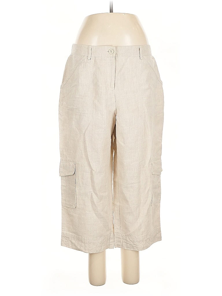 Pre-owned Chico's Cargo Pants In Brown