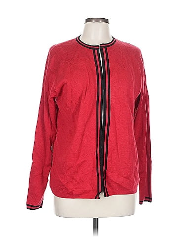 Linda Allard Ellen Tracy Wool Cardigan (view 1)
