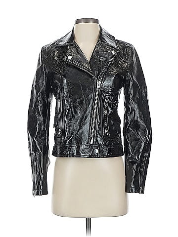Topshop Faux Leather Jacket (view 1)