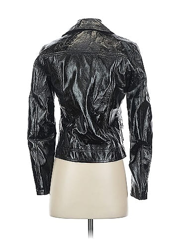 Topshop Faux Leather Jacket (view 2)