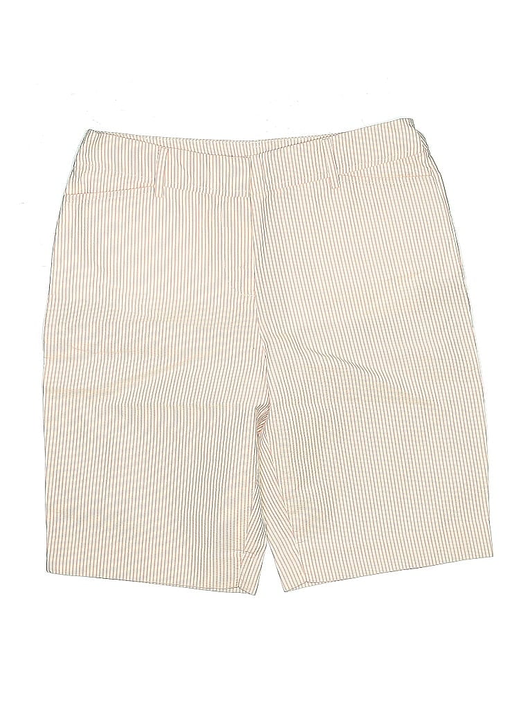 Click to view more detailed imagery on our partner's website Pre-owned Talbots Khaki Shorts In White