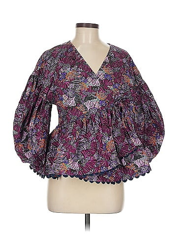 KIKA VARGAS X TARGET 3/4 Sleeve Blouse (view 1)