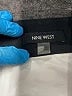Nine West Color Block Burgundy Formal Skirt Size 14 - photo 3
